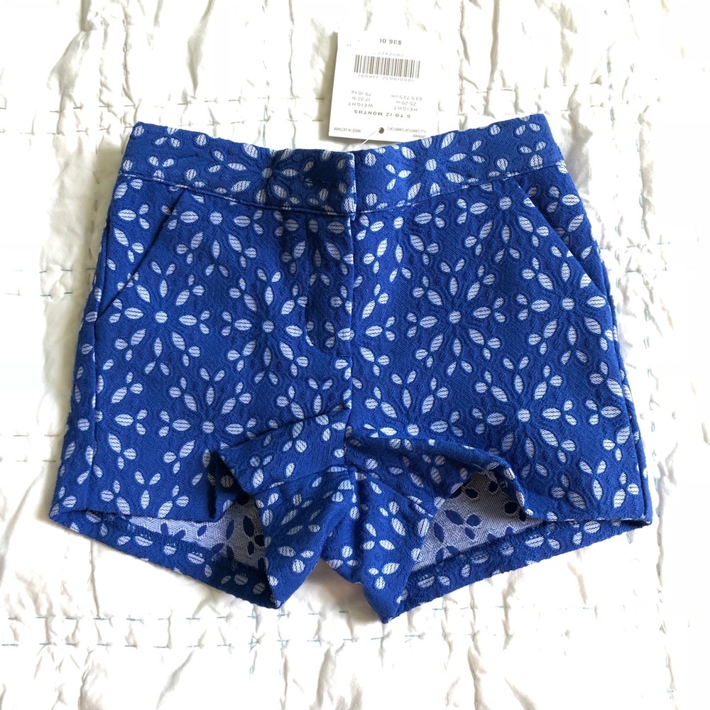 Janie and Jack Shorts 6-12 months NWT